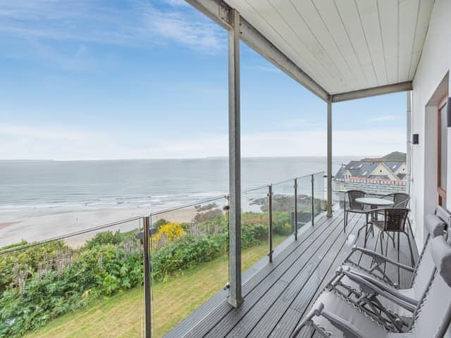 Balcony | Blue Horizon - Crows Nest, Mortehoe, near Woolacombe