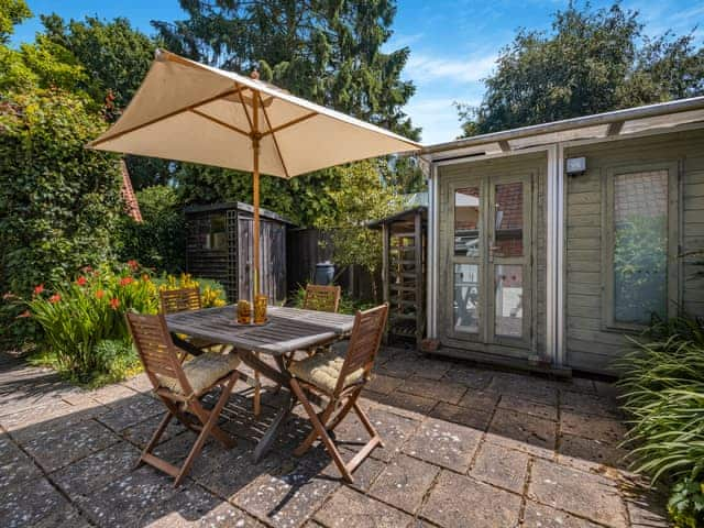 Sitting-out-area | The Old Reading Room, Salhouse, near Norwich