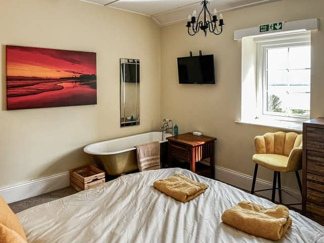 Comfortable double bedroom | The View Old Coastguard Cottage, Tynemouth