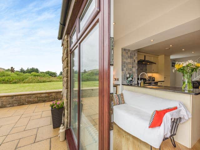 Patio | Beacon - High Peak House, Ravenscar, near Whitby