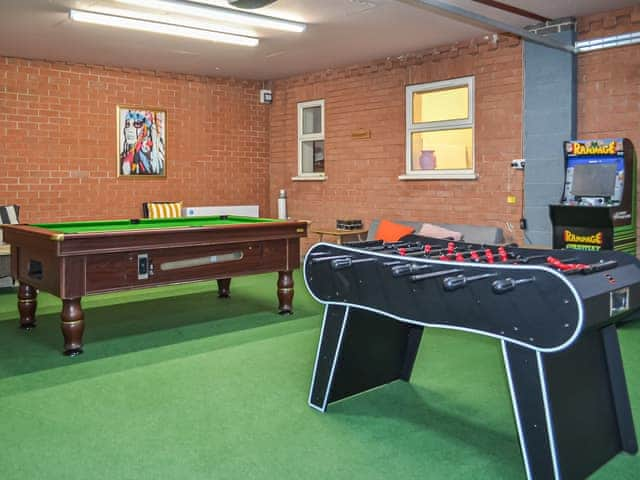 Games room | Welton House, Orby, near Skegness