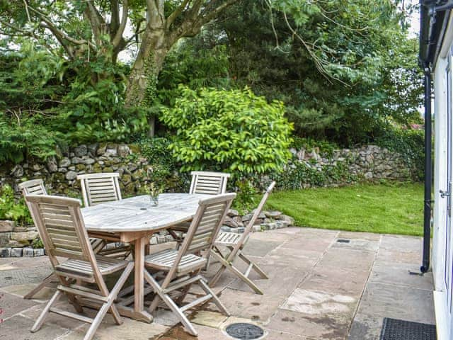 Outdoor eating area | Nurses Cottage, Askham, near Penrith