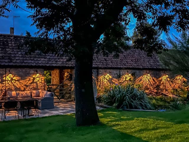 Outdoor area | The Cottage at West Brinsea Farm, Brinsea, near Cheddar