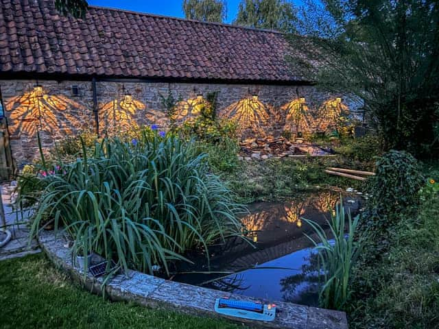 Outdoor area | The Cottage at West Brinsea Farm, Brinsea, near Cheddar