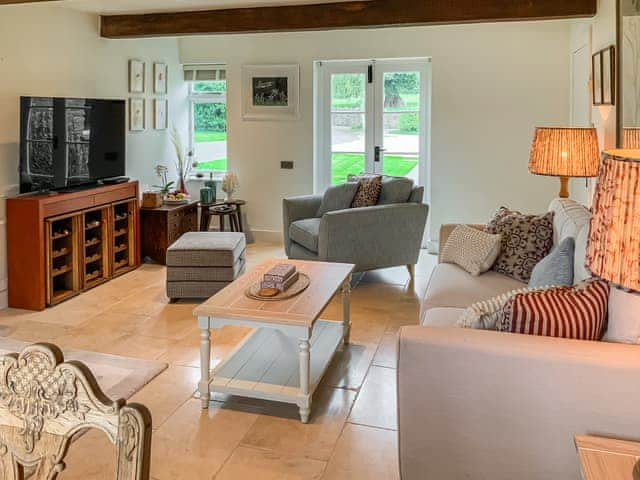 Sitting room | The Cottage at West Brinsea Farm, Brinsea, near Cheddar