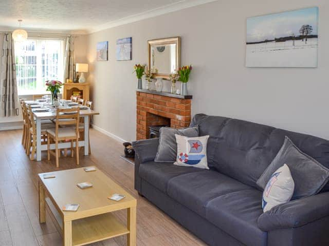 Living room/dining room | Seaside Hideaway, Mundesley, near Norwich