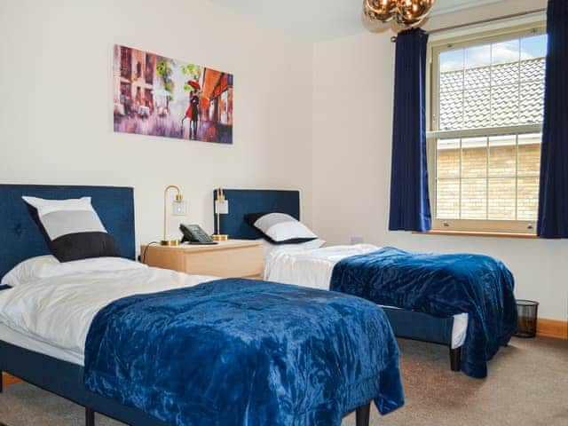 Twin bedroom | Orby Hall Studio 6 - Orby Hall, Orby, near Spilsby