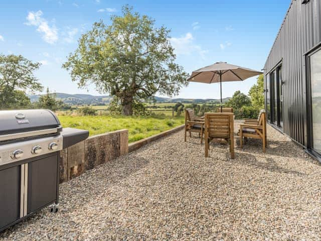 Sitting-out-area | Jacobs Plock, Leintwardine, near Ludlow