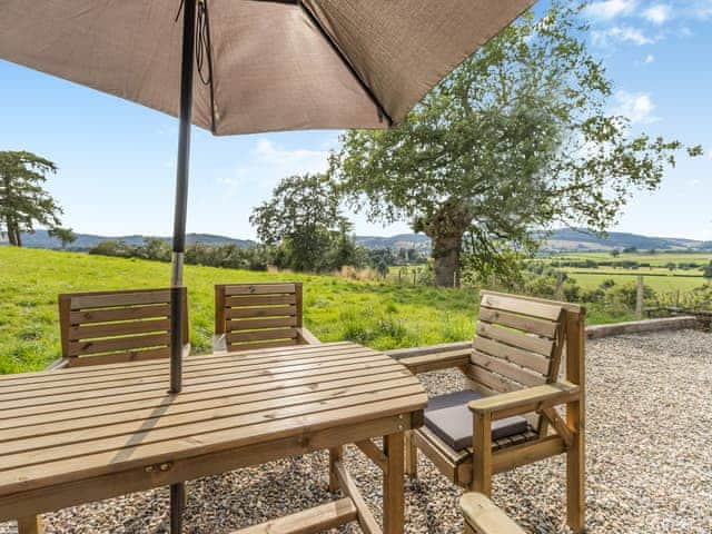 Sitting-out-area | Jacobs Plock, Leintwardine, near Ludlow