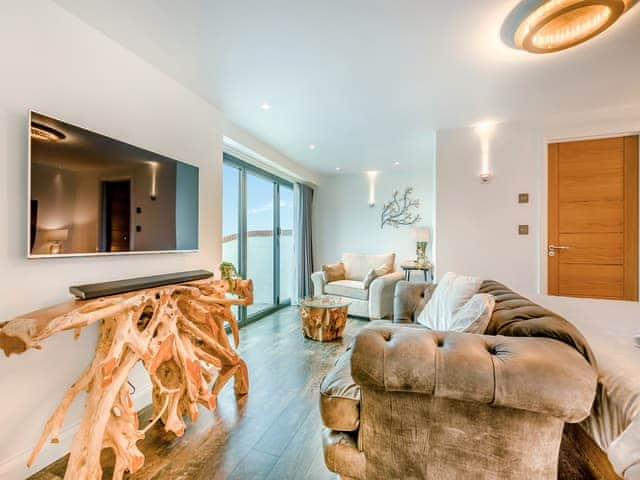 Living area | Sundancer - Wooldown Holiday Cottages, Bude