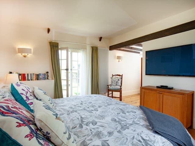 Double bedroom | The North Wing - Trevigue Holiday Cottages, Crackington Haven, near Bude