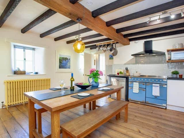 Kitchen/diner | Trevigue Holiday Cottage - Trevigue Holiday Cottages, Crackington Haven, near Bude