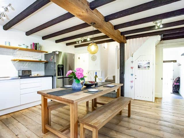 Kitchen/diner | Trevigue Holiday Cottage - Trevigue Holiday Cottages, Crackington Haven, near Bude