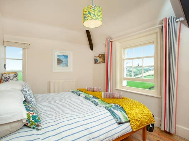 Double bedroom | Trevigue Holiday Cottage - Trevigue Holiday Cottages, Crackington Haven, near Bude