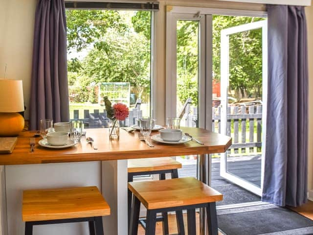 Dining Area | Meadow View Van - Marsh Corner Holidays, Neatishead, near Wroxham