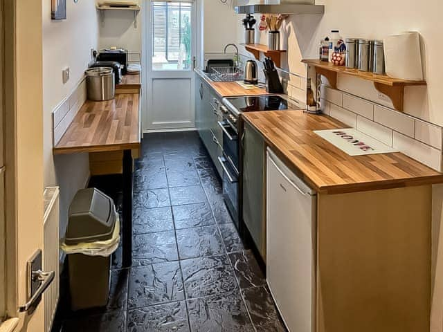 Well equipped galley-style kitchen | Lottie&rsquo;s Place, Seahouses