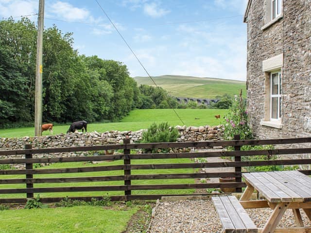 Garden area | Smardale Cottages, Kirkby stephen