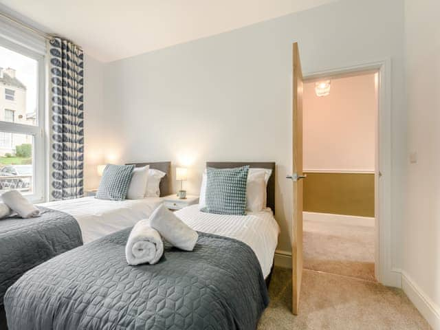 Twin bedroom | Cleveland House - Cleveland Terrace stays, Whitby