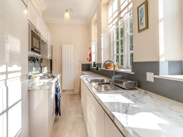 Galley style kitchen | Crag View, Ambleside