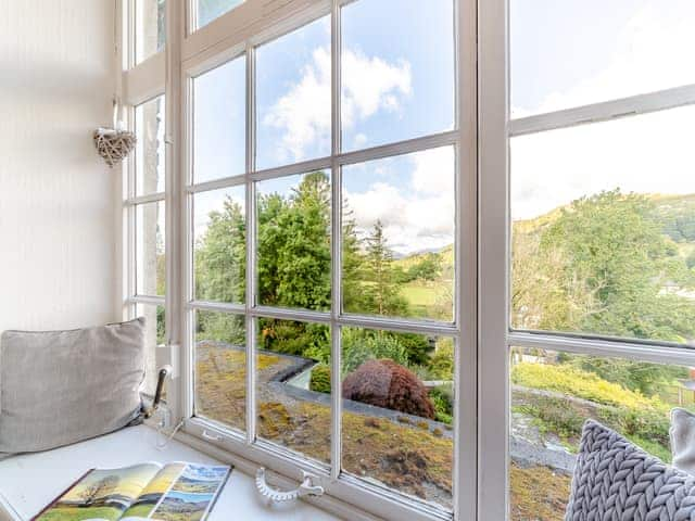 Delightful views of the Lakeland Fells from the bedroom | Crag View, Ambleside