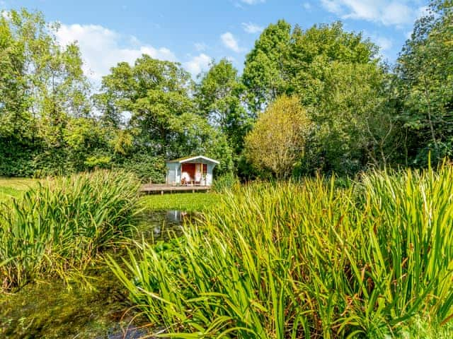 Outdoor area | The Foxes Den - Little North Field, Bishop Thornton, near Harrogate