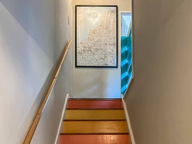 Sunset staircase | Kippy Cottage, Porthtowan