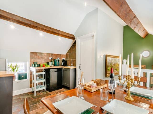 Kitchen/diner | The Stables - Hutton Mount Retreats, Ripon