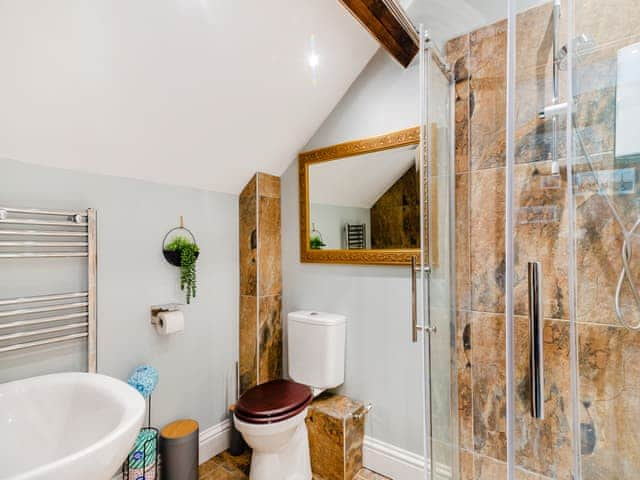 Shower room | The Stables - Hutton Mount Retreats, Ripon