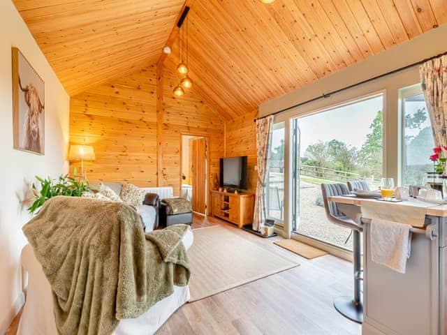 Open plan living space | The Lodge, Idridgehay, near Belper