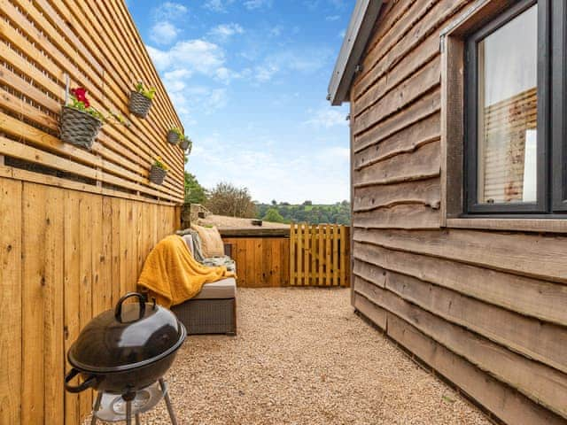 Patio | The Lodge, Idridgehay, near Belper