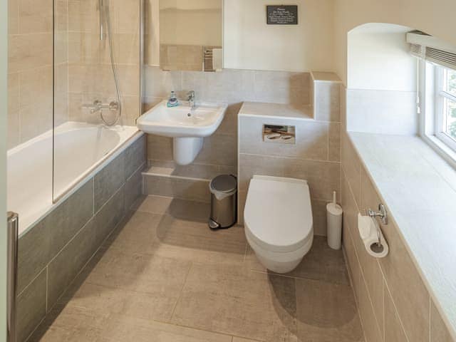 Bathroom | Dapple Cottage - Brook Farmhouse Cottages, Brook, near Brighstone