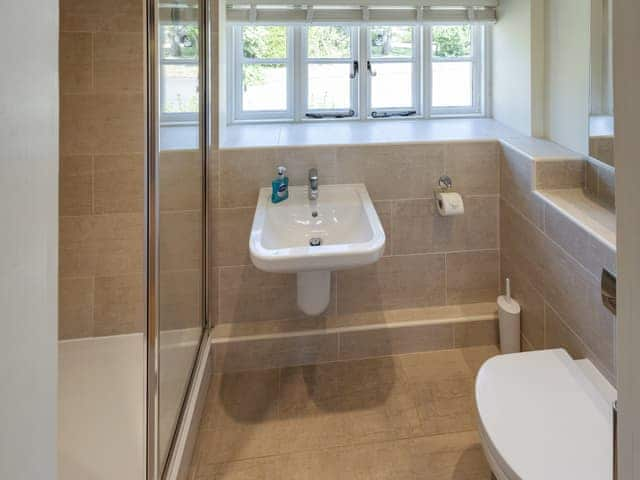 Bathroom | Dapple Cottage - Brook Farmhouse Cottages, Brook, near Brighstone