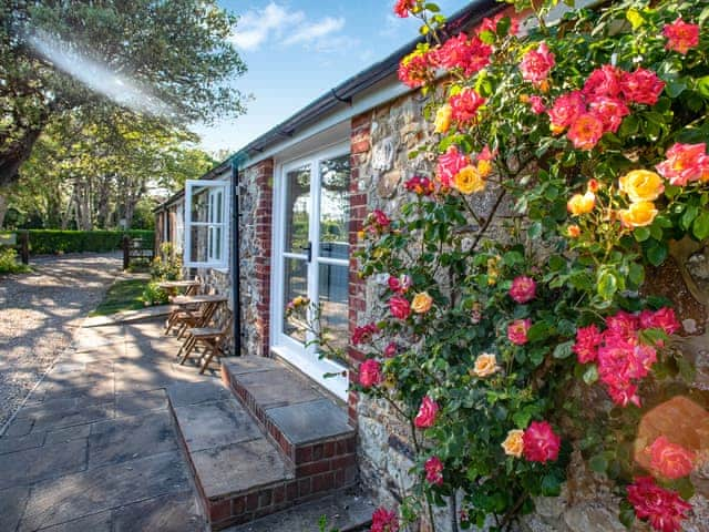 Exterior | Dapple Cottage - Brook Farmhouse Cottages, Brook, near Brighstone