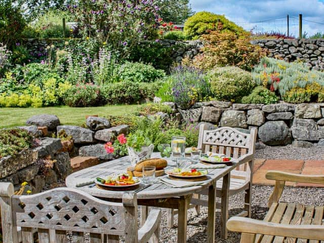 Sitting-out-area | Wordsworth Cottage, Sockbridge, near Ullswater