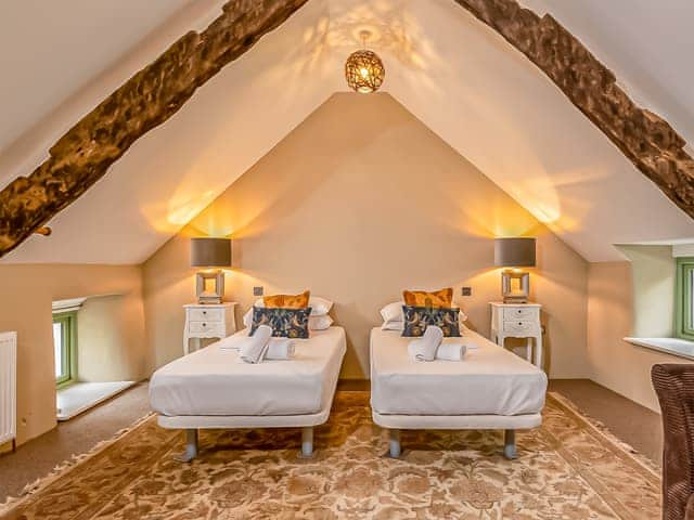 Twin bedroom | The Root House, Croyde, near Braunton