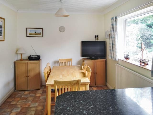 Dining area in the kitchen/ diner | Sea Glimpse, West Runton, near Sheringham