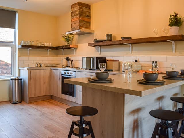 Kitchen/diner | Apartment Two - King Apartments, Southport