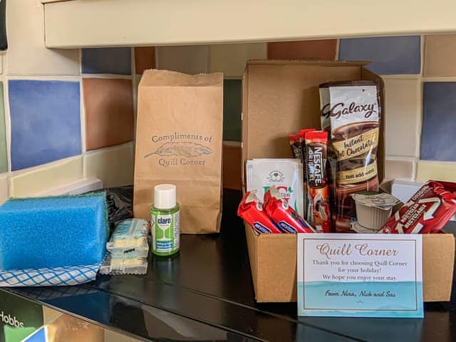 Welcome pack | Quill Corner, Alnwick