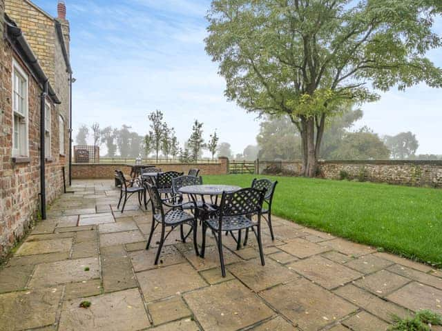 Sitting-out-area | Abbey Barn Farmhouse, Barton Bendish, near Kings Lynn