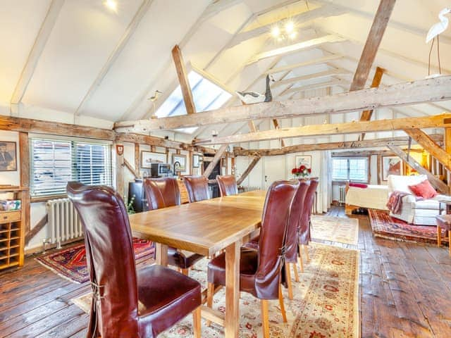 Open plan living space | Sail Loft - Knox Maritime Cottages, Maldon