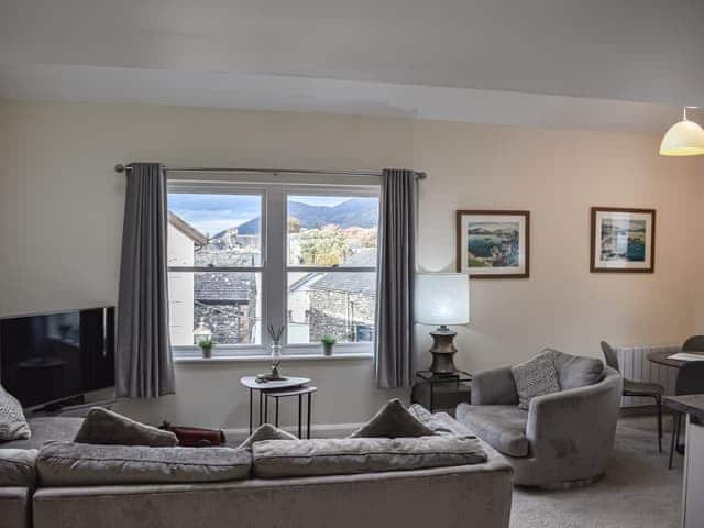 Open plan living space | New Street Apartment, Keswick