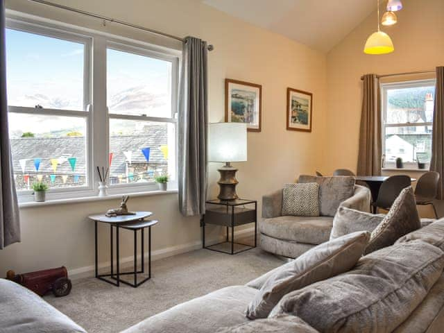 Open plan living space | New Street Apartment, Keswick