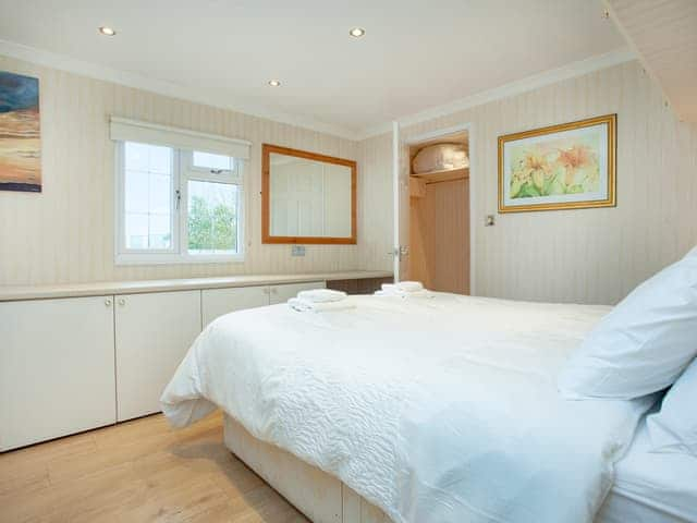 Double bedroom | Red Post Lodge, Launcells, near Bude