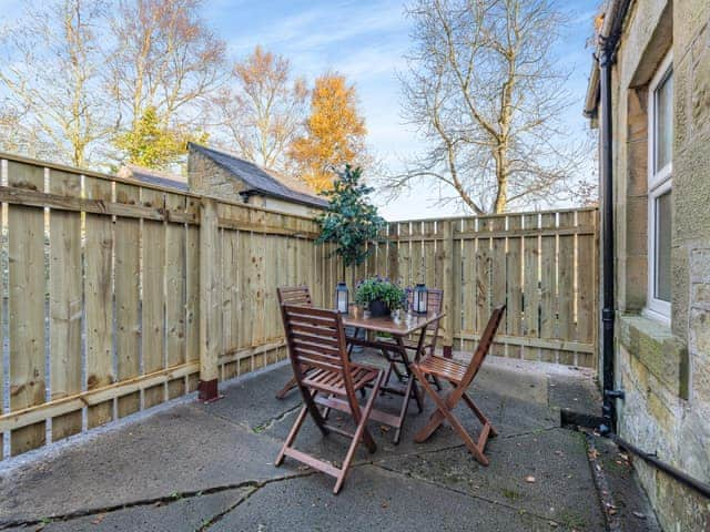 Sitting-out-area | The School Rooms, Hexham