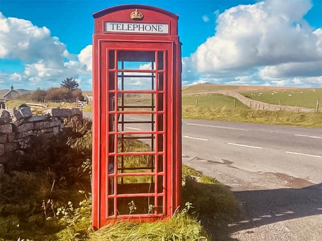 Telephone box, Dartmoor | Hollyhock, Tavistock