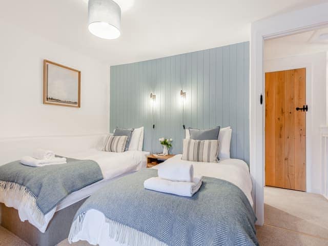 Twin bedroom | Goodwin House, Shepton Beauchamp, near Ilminster