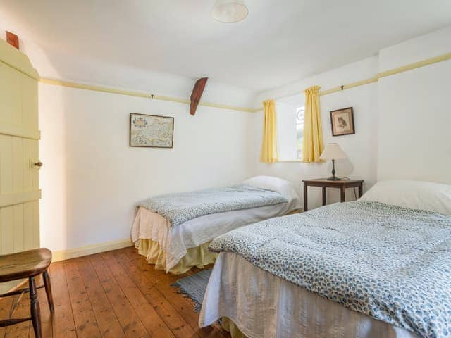 Twin bedroom | Gore Cottage, West Milton, Bridport