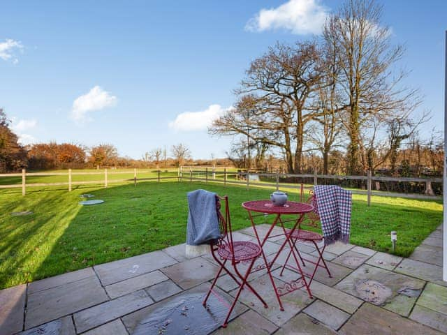 Sitting-out-area | Barn Cottage, Falfield, near Wotton-under-edge