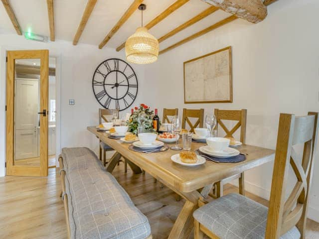 Dining Area | Hares Hollow - Plas Cerrig Luxury Barns, Llanymynech