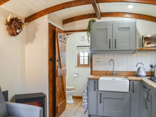 Open plan living space | Blue Bell - Martindale Shepherds Huts, Pocklington